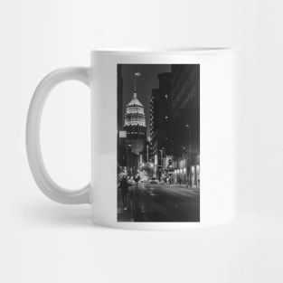 San Antonio Texas Downtown Nightscape Mug